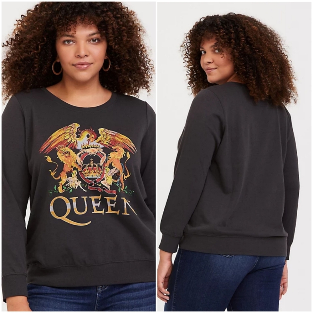 🆕️Torrid Queen Crew Neck Sweatshirt